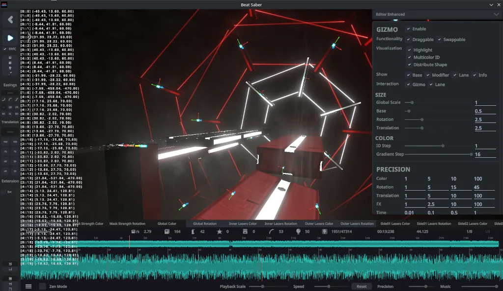 Beat Saber Editor Enhanced preview